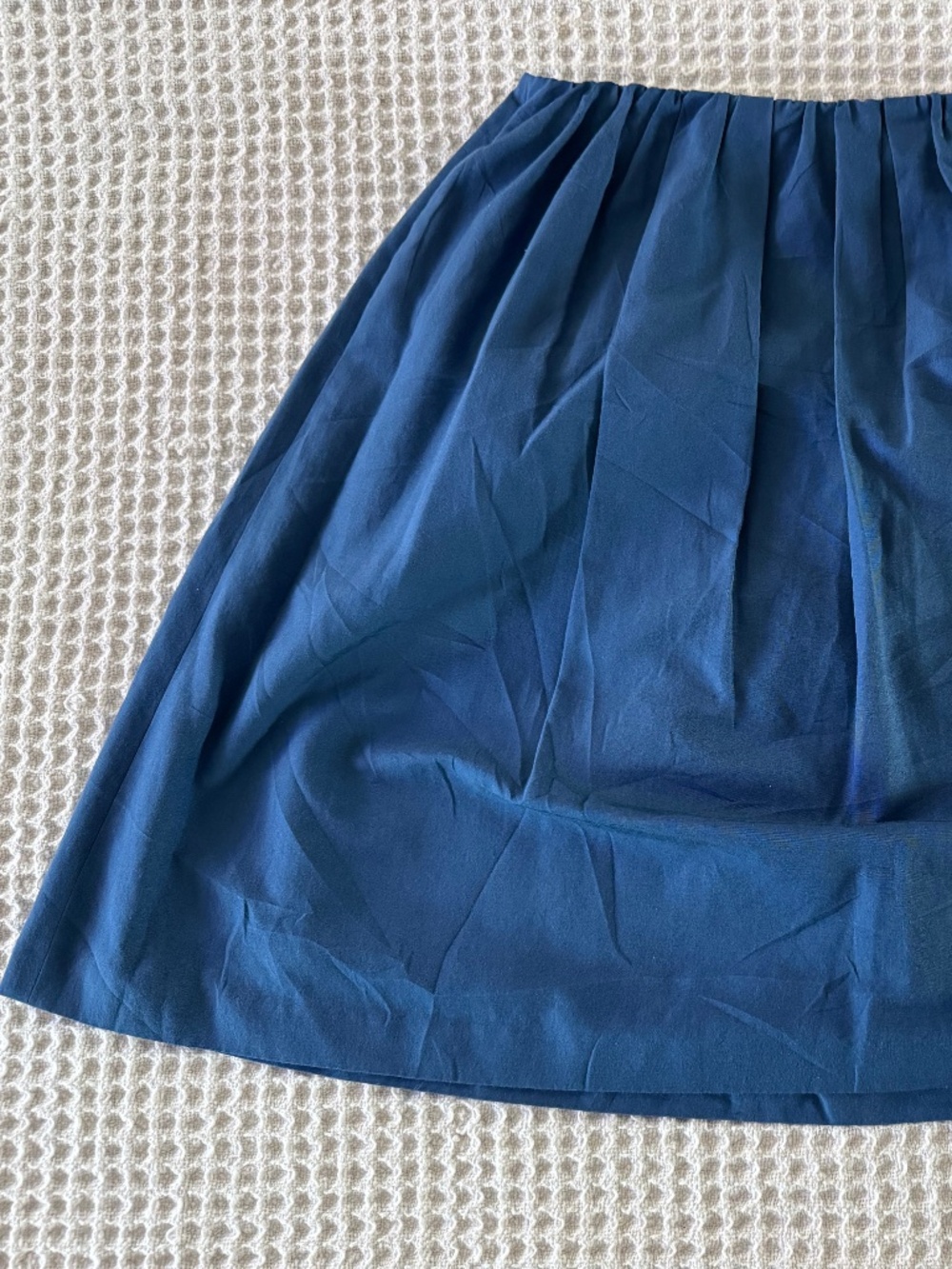 Women's Blue and Navy Skirt